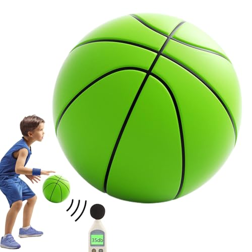 Leiser Basketball, Basketball aus Schaumstoff, leiser Trainingsball aus PU, Basketball 3D | Ball aus Schaumstoff mit hoher Dichte, leiser und heller Basketball für das Spiel, den Einstieg von GENERIC