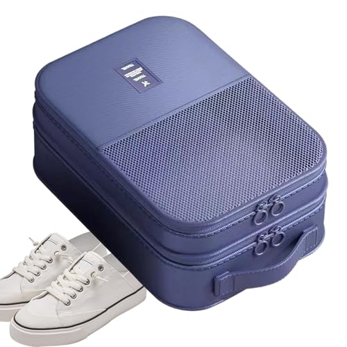 Schuhtaschen für Reisen, Schuhtasche | Sneaker-Schuh-Transporttasche, tragbarer Schuhaufbewahrungsorganisator, Schuhbeutel mit großer Kapazität mit Fermet, Marineblau, Se référer au descriptif, Siehe von GENERIC