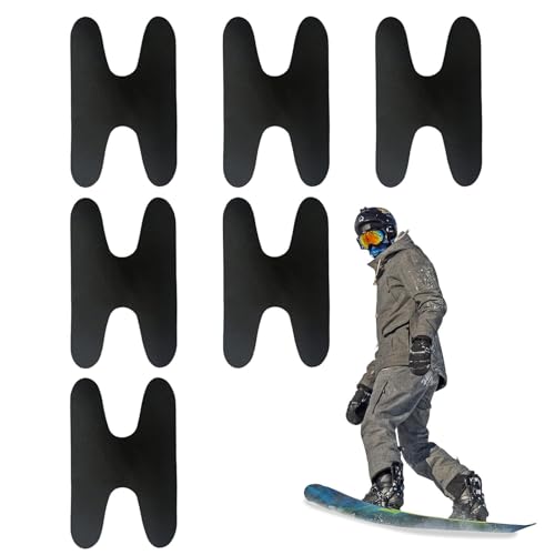 Skischuh-Einlagen,Skischuh-Schaumstoffpolsterung - Selbstklebender Skistiefel-Knöchelschutz,6X Skischuh-passende Schaumstoff-Knöchelbandagen, Ski- und Snowboardschuh-Zubehör für Mann und von GENERIC