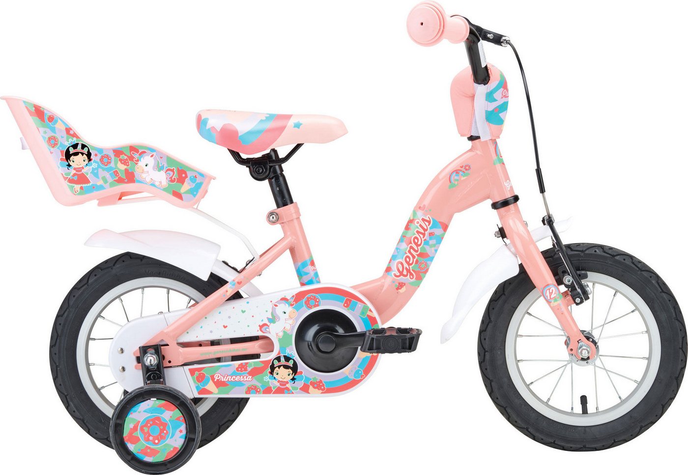 GENESIS Kinderfahrrad Genesis Princessa 12",Mäd. GENESIS Kinderfahrrad Genesis Princessa 12",Mäd. von GENESIS