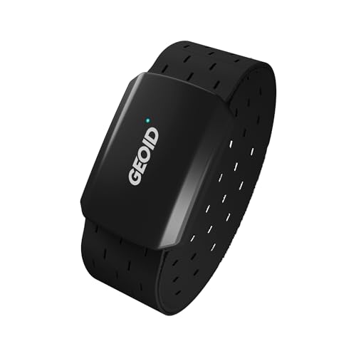GEOID HS800 Herzfrequenzmesser Armband, Bluetooth & ANT+ Pulsuhren,IP67 wasserdichte Pulsmesser Armband für den Sport von GEOID