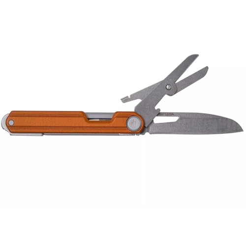 Gerber Taschenmesser mit 4 Funktionen, Multitool mit glatter Klinge, ArmBar Slim Cut, Orange, Edelstahl/Aluminium, 30-001725 Gerber Taschenmesser mit 4 Funktionen, Multitool mit glatter Klinge, ArmBar Slim Cut, Orange, Edelstahl/Aluminium, 30-001725 von GERBER