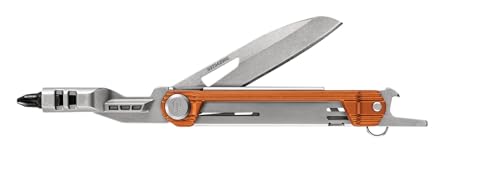 Gerber Taschenmesser mit 5 Funktionen, Multitool mit glatter Klinge, ArmBar Slim Drive, Orange, Edelstahl/Aluminium, 30-001731 Gerber Taschenmesser mit 5 Funktionen, Multitool mit glatter Klinge, ArmBar Slim Drive, Orange, Edelstahl/Aluminium, 30-001731 von GERBER