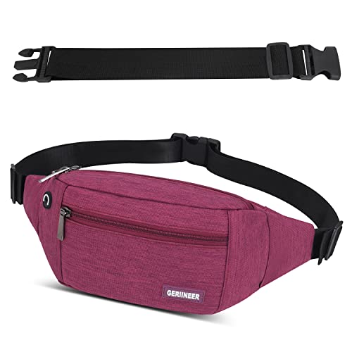 Bauchtasche Gürteltasche mit Einem 30 cm Verlängerten Gürtel Damen und Herren Bauchtasche Geeignet für Reise Sport Running und Alle Outdoor Aktivitäten Hüfttasche Damen Herren Sport Bauchtasche Gürteltasche mit Einem 30 cm Verlängerten Gürtel Damen und Herren Bauchtasche Geeignet für Reise Sport Running und Alle Outdoor Aktivitäten Hüfttasche Damen Herren Sport von GERIINEER