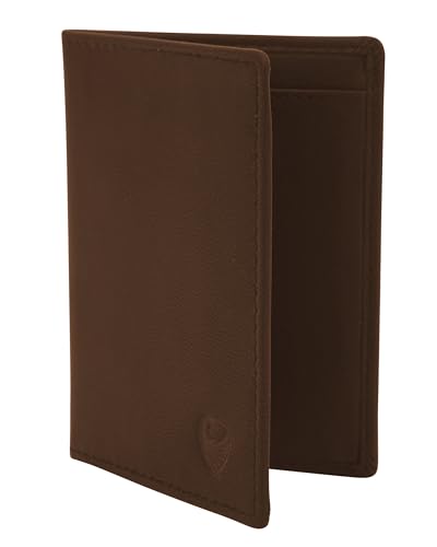 GERMANUS Etui für Fahrzeugschein und Kreditkarten Geldbörse in Leder, braun GERMANUS Etui für Fahrzeugschein und Kreditkarten Geldbörse in Leder, braun von GERMANUS