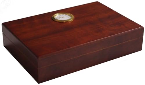 GERMANUS Tragbarer Reise Humidor in braun Humidor Brevier GERMANUS Tragbarer Reise Humidor in braun Humidor Brevier von GERMANUS