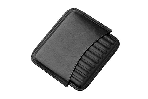 GERMANUS Zigarillo Etui bzw. Zigaretten Etui aus Leder, schwarz, für 10 Zigarillos oder Zigaretten GERMANUS Zigarillo Etui bzw. Zigaretten Etui aus Leder, schwarz, für 10 Zigarillos oder Zigaretten von GERMANUS