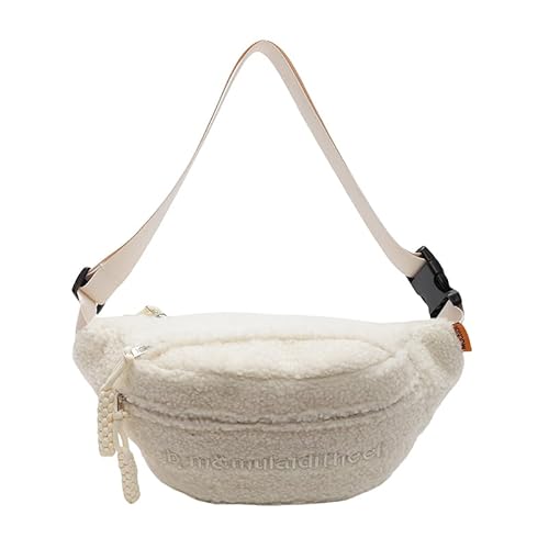 GETBSTOOP Teddyfell-Tasche, weiche, modische Hüfttaschen, lässige, vielseitige Hüfttasche, Verstellbarer Gürtel, Umhängetasche, Teddy-Tasche, Bauchtaschen, Gürteltasche, for Mädchen, Frauen, GETBSTOOP Teddyfell-Tasche, weiche, modische Hüfttaschen, lässige, vielseitige Hüfttasche, Verstellbarer Gürtel, Umhängetasche, Teddy-Tasche, Bauchtaschen, Gürteltasche, for Mädchen, Frauen, von GETBSTOOP