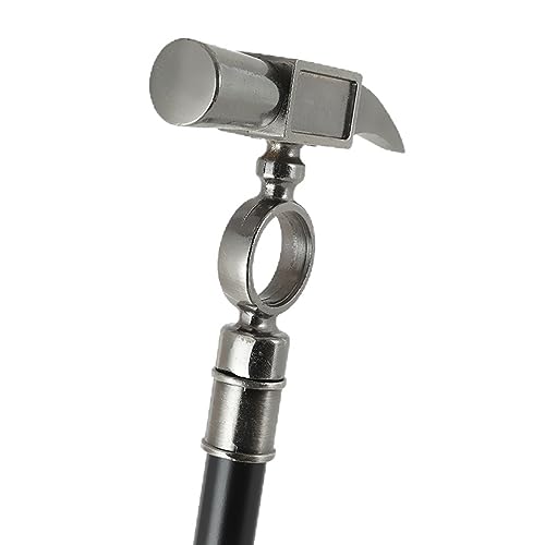 91,4 cm silberner Vintage-Hammer mit Metallgriff, Gehstock for ältere Menschen, Zubehör for den täglichen Gebrauch, Theater, Magie, Bühnen-Requisiten von GETSTREE