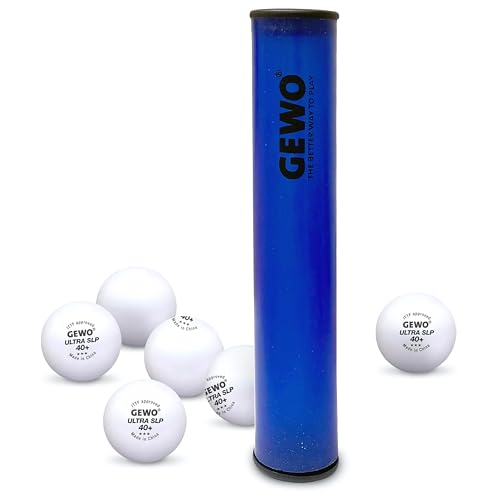 GEWO Belag Andruckrolle Walze mit Ballfach – Perfekte für Tischtennis Schlägermontage & Aufbewahrung von bis zu 6 Bällen (Ohne Bälle) GEWO Belag Andruckrolle Walze mit Ballfach – Perfekte für Tischtennis Schlägermontage & Aufbewahrung von bis zu 6 Bällen (Ohne Bälle) von GEWO