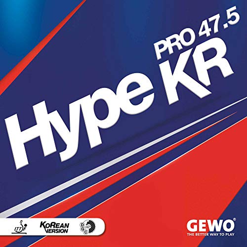 GEWO Belag Hype KR Pro 47.5, rot, 2,1 mm GEWO Belag Hype KR Pro 47.5, rot, 2,1 mm von GEWO