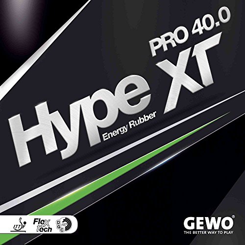 GEWO Belag Hype XT Pro 40.0, rot, 2,1 mm von GEWO