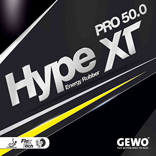 GEWO Belag Hype XT Pro 50.0, rot, 2,1 mm von GEWO