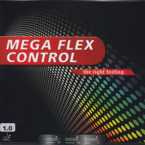 GEWO Belag Mega Flex Control, rot, 1,5 mm von GEWO