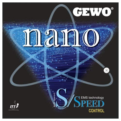 GEWO Belag Nano S/Speed Control, rot, 2,0 mm von GEWO