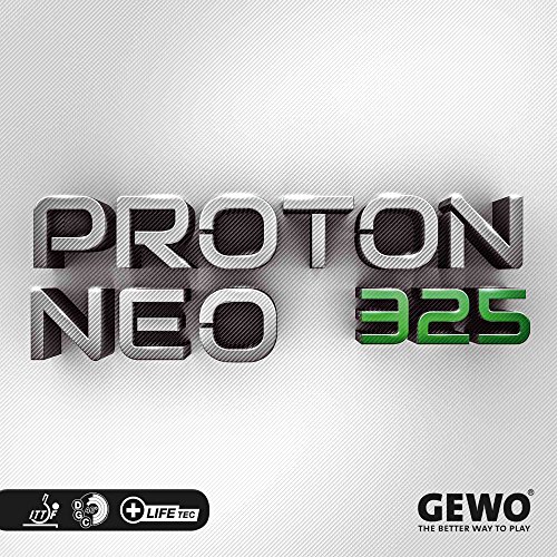GEWO Belag Proton Neo 325, rot, 1,8 mm GEWO Belag Proton Neo 325, rot, 1,8 mm von GEWO