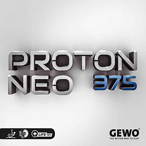 GEWO Belag Proton Neo 375, rot, 2,2 mm von GEWO
