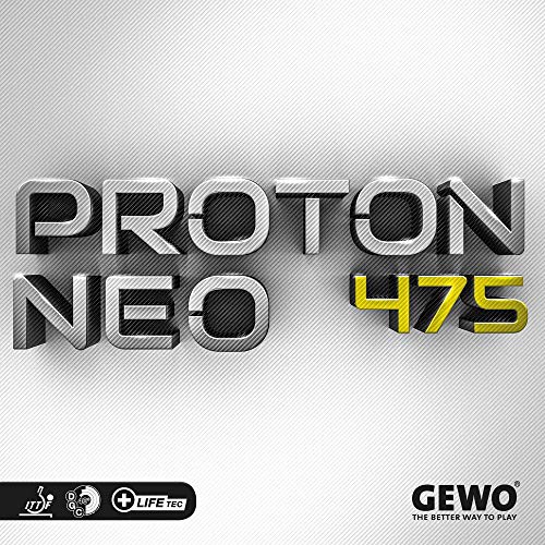 GEWO Belag Proton Neo 475, rot, 2,2 mm GEWO Belag Proton Neo 475, rot, 2,2 mm von GEWO