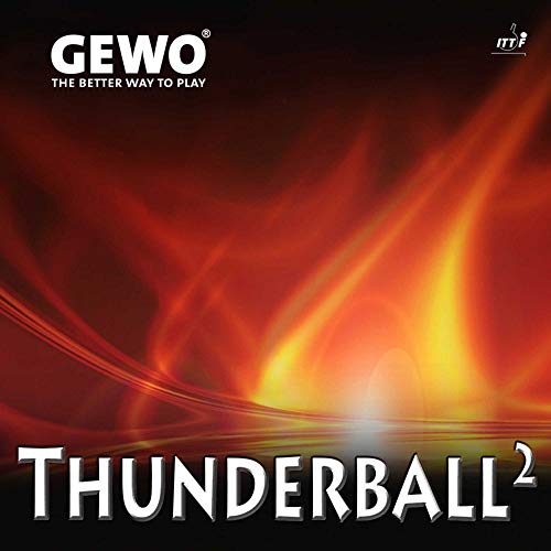 GEWO Belag Thunderball 2, rot, 1,5 mm GEWO Belag Thunderball 2, rot, 1,5 mm von GEWO