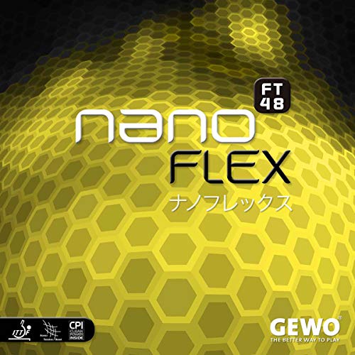 GEWO Belag nanoFLEX FT48, rot, 1,9 mm von GEWO