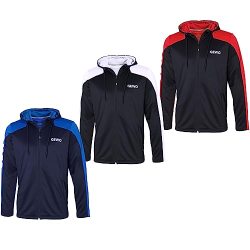 GEWO Hoodie Leo, schwarz/rot, XXL GEWO Hoodie Leo, schwarz/rot, XXL von GEWO