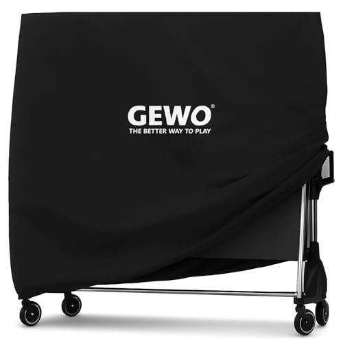 GEWO Robuste Universal Abdeckung für Tischtennisplatte Outdoor 600D Oxford Gewebe, Tischtennis Hülle, Abdeckplane Tischtennistisch Outdoor, Wetterfest UV-beständig GEWO Robuste Universal Abdeckung für Tischtennisplatte Outdoor 600D Oxford Gewebe, Tischtennis Hülle, Abdeckplane Tischtennistisch Outdoor, Wetterfest UV-beständig von GEWO