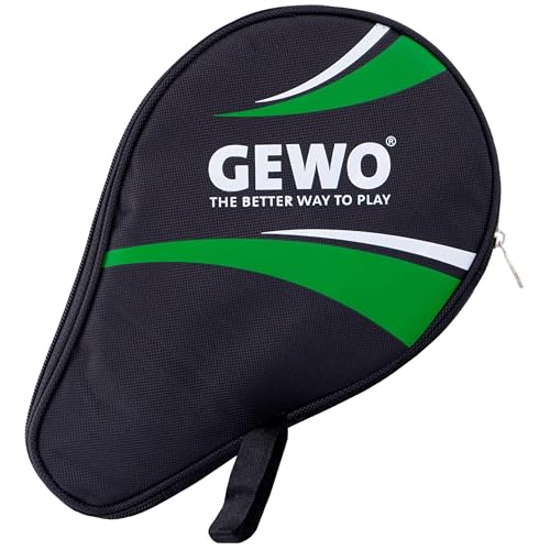 GEWO Rundhülle Master - Robuste Tischtennisschläger-Hülle für einen Schläger - Tischtennis-Tasche mit gepolstertem Schlägerfach ohne Ballfach - Einzel-Tischtennisschläger-Tasche GEWO Rundhülle Master - Robuste Tischtennisschläger-Hülle für einen Schläger - Tischtennis-Tasche mit gepolstertem Schlägerfach ohne Ballfach - Einzel-Tischtennisschläger-Tasche von GEWO