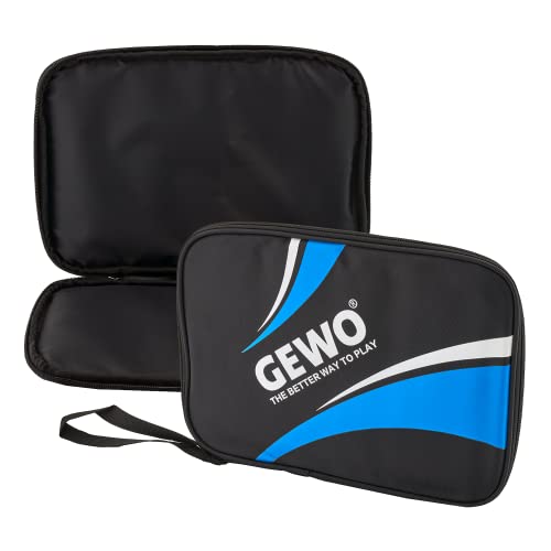 GEWO Einzelhülle Master - Robuste Tischtennisschläger-Hülle für einen Schläger - Nylon Tischtennis-Tasche mit gepolstertem Schlägerfach - Rundum-Schlägerschutz mit Trageschlaufe, 32cm, blau GEWO Einzelhülle Master - Robuste Tischtennisschläger-Hülle für einen Schläger - Nylon Tischtennis-Tasche mit gepolstertem Schlägerfach - Rundum-Schlägerschutz mit Trageschlaufe, 32cm, blau von GEWO