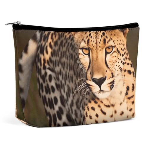 GFLFMXZW Make-up-Tasche, Reise-Kosmetiktasche für Damen, wilder Gepard, Make-up-Tasche für Geldbörse, großer Make-up-Organizer, wilder Gepard, Einheitsgröße, Kosmetiktasche, Wilder Gepard, GFLFMXZW Make-up-Tasche, Reise-Kosmetiktasche für Damen, wilder Gepard, Make-up-Tasche für Geldbörse, großer Make-up-Organizer, wilder Gepard, Einheitsgröße, Kosmetiktasche, Wilder Gepard, von GFLFMXZW