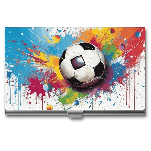 GFLFMXZW Visitenkartenhalter Metall Visitenkartenetui für Männer Frauen Taschen-Kartenhalter Sport Fußball Namenskartenhalter Kreditkarte Brieftasche Ausweishülle Schnalle Stil Verschluss Stil, Stil: GFLFMXZW Visitenkartenhalter Metall Visitenkartenetui für Männer Frauen Taschen-Kartenhalter Sport Fußball Namenskartenhalter Kreditkarte Brieftasche Ausweishülle Schnalle Stil Verschluss Stil, Stil: von GFLFMXZW