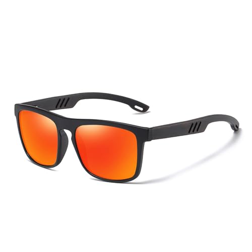 Polarisierte Sonnenbrille Für Männer Und Frauen Vintage Holz Ovaler Rahmen UV400 Blendschutz Geeignet Zum Autofahren, Angeln, Golfen,E von GFPHBJ
