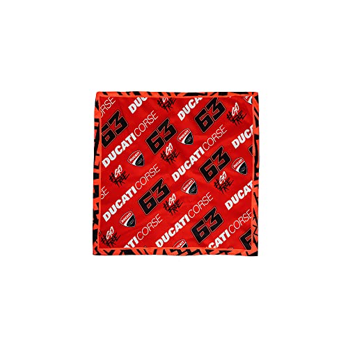 63 Bandana 63 Ducati Bagnaia,Unisex,One Size,Rot 63 Bandana 63 Ducati Bagnaia,Unisex,One Size,Rot von VR46