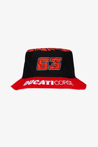 63 Fischerhut 63 Ducati Bagnaia,Mann,L/XL,Rot 63 Fischerhut 63 Ducati Bagnaia,Mann,L/XL,Rot von Pecco