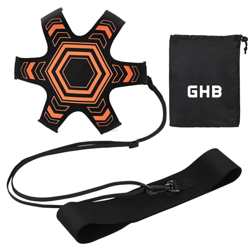 GHB Fußball Kick Trainer Solo Fussball Trainingszubehör Kinder Fußball Training Verstellbar Taillengürtel Geschenk Jungen Ball Kicken GHB Fußball Kick Trainer Solo Fussball Trainingszubehör Kinder Fußball Training Verstellbar Taillengürtel Geschenk Jungen Ball Kicken von GHB