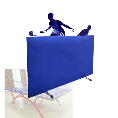 Faltbare Tischtennisplatte, Trennwand für das Selbsttraining im Innenbereich, Tischtennisplatzzaun für Bürospielplätze (140 x 75 cm) von GHFIUR