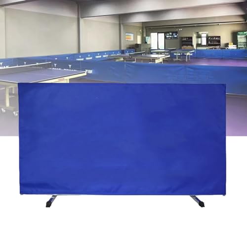Faltbarer Tischtennis-Bildschirm, Sichtschutz für das Training auf dem Platz, robuster Absperrblock für Clubspiele für Schulen, Stadien (Größe: 140 x 75 cm, 1 Stück) (140 x 75 cm) von GHFIUR