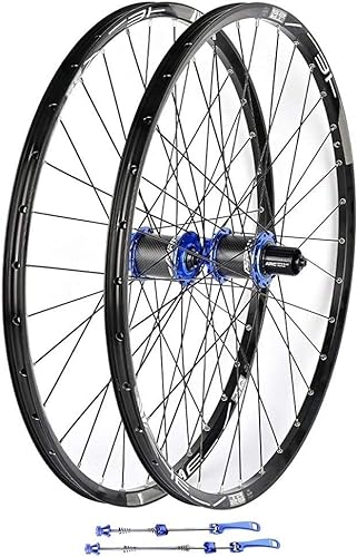 Bicycle Wheel Group 26/27,5/29 Zoll Fahrradradsatz für Downhill-Schnellspanner von Hybrid-Mountainbike-Vorder- und Hinterrädern von GHFQJUDN