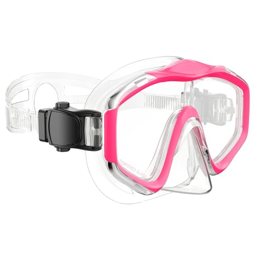 Taucherbrille Kinder Schwimmbrille Tauchermaske mit Nase Beschlagschutz Silikon 6 8 10 12 14 16 Jahre (Rosa) Taucherbrille Kinder Schwimmbrille Tauchermaske mit Nase Beschlagschutz Silikon 6 8 10 12 14 16 Jahre (Rosa) von GIEMIT