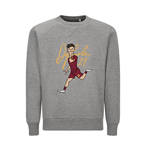 AS Roma Crewneck Grau Dybala Erwachsene L AS Roma Crewneck Grau Dybala Erwachsene L von AS Roma