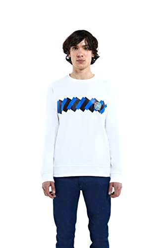 INTER Felpa Girocollo Bianco, Unisex INTER Felpa Girocollo Bianco, Unisex von Inter