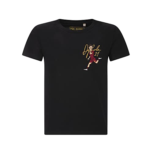 AS Roma Unisex Kinder T-Shirt schwarz Dybala Kids 4 Jahre AS Roma Unisex Kinder T-Shirt schwarz Dybala Kids 4 Jahre von AS Roma