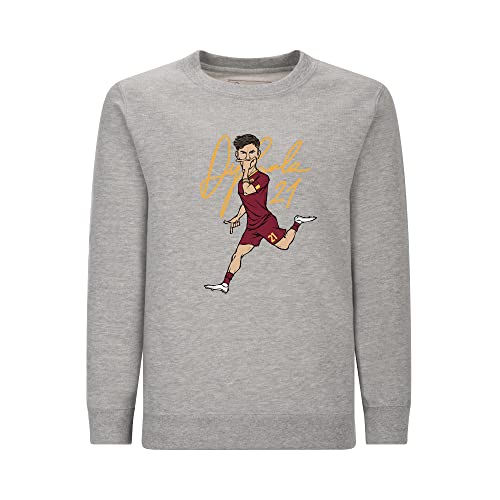 AS Roma Unisex-Kinder und Jugendliche Crewneck Grau Dybala Kids 10 Jahre AS Roma Unisex-Kinder und Jugendliche Crewneck Grau Dybala Kids 10 Jahre von AS Roma