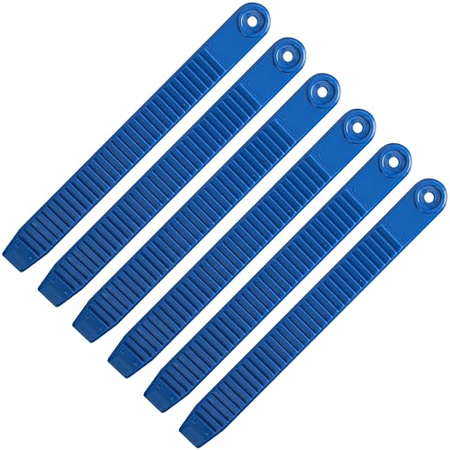 3 Paar Snowboard Fußgelenkgurte Ersatzbindung - Snowboard-Bindungen Riemen - Ski Skate Straps für Leiter, Ersatz Inlineskate（Blau） von GIONAR