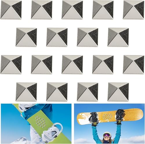 GIONAR 18 Stück Snowboard Stomp Pad - Snowboard Anti-Rutsch-Pad - Selbstklebendes Ski Snowboard Stomp Pad Bietet Zusätzlichen Griff beim Snowboarden für Herren Damen GIONAR 18 Stück Snowboard Stomp Pad - Snowboard Anti-Rutsch-Pad - Selbstklebendes Ski Snowboard Stomp Pad Bietet Zusätzlichen Griff beim Snowboarden für Herren Damen von GIONAR