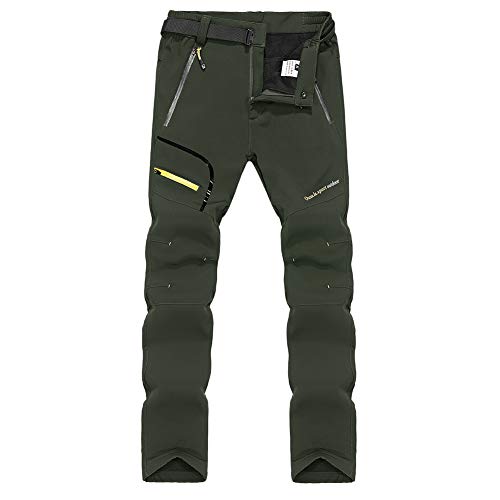 GITVIENAR Damen Winterhose,wasserdicht + Winddicht + atmungsaktiv + warm Verdickte Softshellhose Berghose Funktionshose Trekkinghose Wanderhose Herren Outdoorhose für Winter und Herbst GITVIENAR Damen Winterhose,wasserdicht + Winddicht + atmungsaktiv + warm Verdickte Softshellhose Berghose Funktionshose Trekkinghose Wanderhose Herren Outdoorhose für Winter und Herbst von GITVIENAR