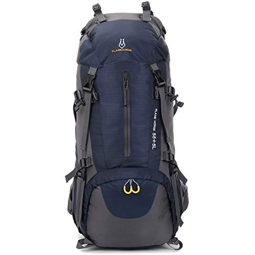 GITVIENAR Rucksack Herren Damen 60L Outdoor Wanderrucksäcke Trekkingrucksack Wasserdicht Reiserucksack Multifunktionale Sport Reisetasche Campingrucksack für Klettern Camping Reiten Reisen Wandern GITVIENAR Rucksack Herren Damen 60L Outdoor Wanderrucksäcke Trekkingrucksack Wasserdicht Reiserucksack Multifunktionale Sport Reisetasche Campingrucksack für Klettern Camping Reiten Reisen Wandern von GITVIENAR