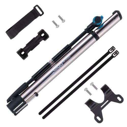 GIYO GM741 Hochpräzise Fahrradpumpe mit Manometer – Tragbare Standpumpe, langlebig & leicht für Mountainbikes & Rennräder, 140 PSI, universelle Ventilkompatibilität GIYO GM741 Hochpräzise Fahrradpumpe mit Manometer – Tragbare Standpumpe, langlebig & leicht für Mountainbikes & Rennräder, 140 PSI, universelle Ventilkompatibilität von GIYO
