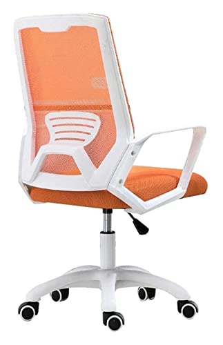 Bürostuhl Bürostuhl Computerstuhl mit hoher Rückenlehne Ergonomischer Bürostuhl aus Netzgewebe Personal-Chefstuhl für Zimmer Spielstuhl Stuhl (Farbe: Orange) benötigt Bequemes Jubiläum Chasing the von GJDHUQO