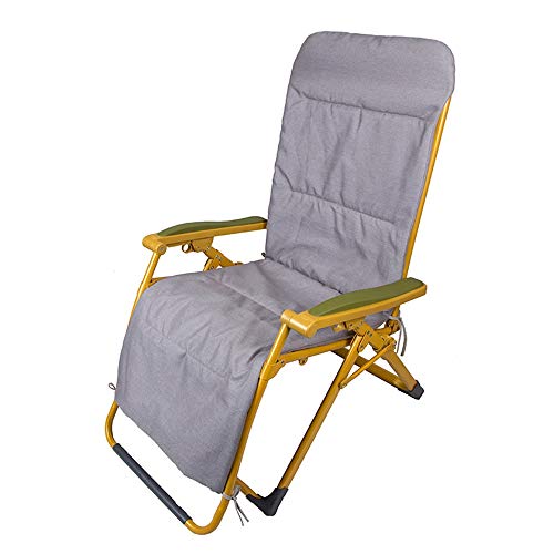 GJDHUQO Lounge Chairs Zero Gravity Chair Klappbare Sonnenliege Patio Chaise Outdoor Yard Pool Recliner mit Sitzkissen Chasing The Dawn von GJDHUQO