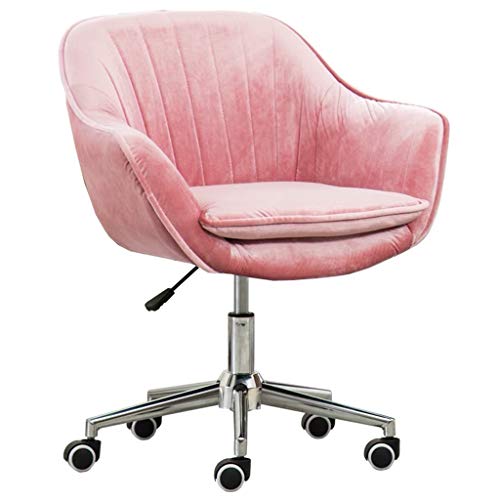 GJDHUQO Schreibtischstuhl, Chefsessel, Home-Office-Stuhl, drehbar, hochverstellbar, Schreibtischstuhl, Drehstuhl mit stabilem Stahlfußständer, für Home-Office-Wohnzimmer (Pink) Chasing The Dawn von GJDHUQO